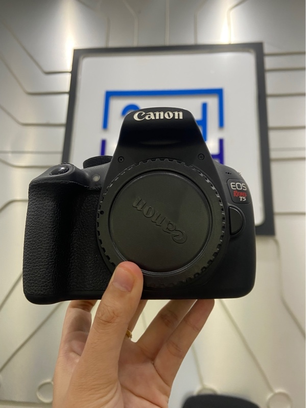 Máy ảnh Canon EOS Rebel T5 (1200D) - Màu đen - Ngoại hình: 98% - Kèm sạc + thẻ nhớ 64GB