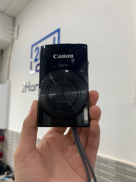 Máy ảnh Canon IXY 190 - Màu đen - Ngoại hình: 98% - Trầy màn, nhiều bụi, trầy lens + body - Body, kèm sạc