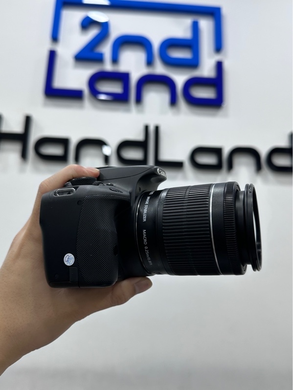 Máy ảnh Canon kiss x7 ( EOS 100D ) - Màu đen - Ngoại hình 97% - Ốc rỉ sensor có hai vết trầy - Kèm 1 pin + 1 Sạc + Lens Canon EF-S 18-55mm f/3.5-5.6 IS STM