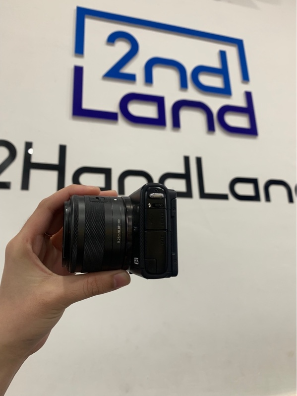 Máy ảnh Canon M100 - Màu đen - Ngoại hình: 97% - Fullbox
