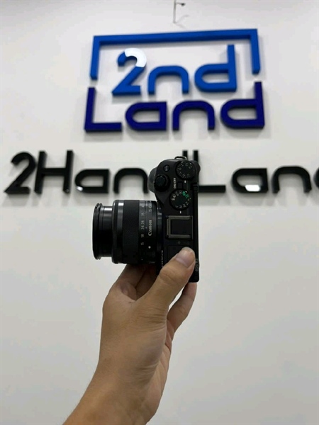 Máy ảnh Canon M3 - Màu đen - Ngoại hình 97% - Kèm 2 pin + 1 sạc + lens kit canon zoom EF-M 15-45mm 1.3.5:6.3 IS STM 1