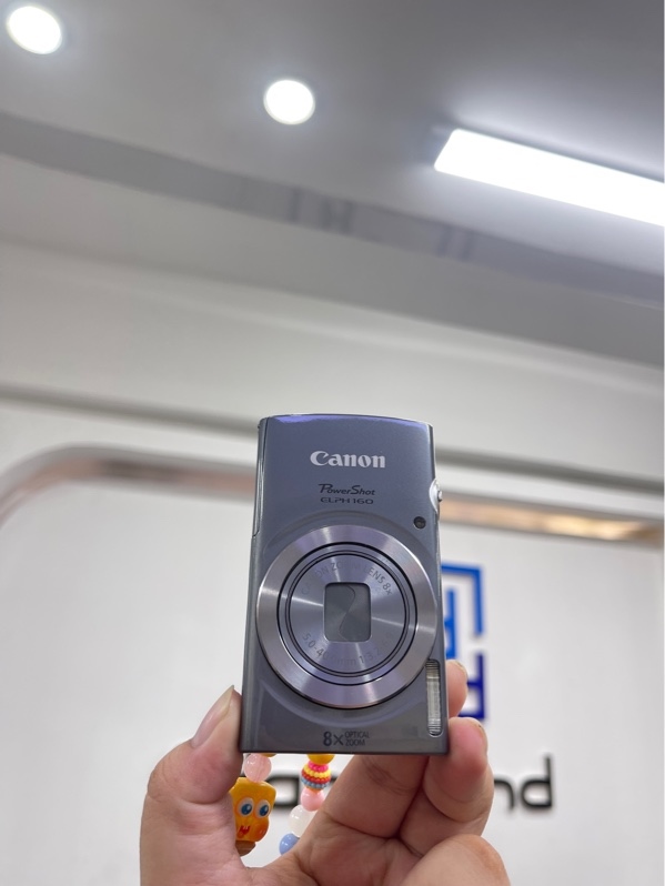 Máy ảnh Canon PowerShot ELPH 160 (IXUS 160/ IXY 150) - Màu xám - Ngoại hình 98% - Lens mốc nhẹ (không ảnh hưởng) - Kèm 1 pin