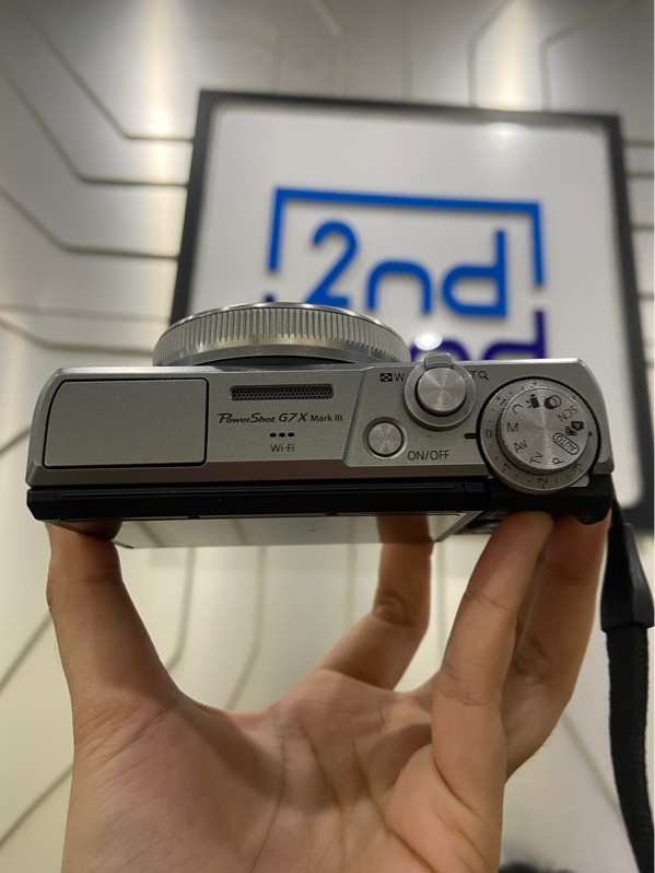 Máy ảnh Canon PowerShot G7 X Mark III - Màu đen - Ngoại hình: 98% - Kèm 1 Thẻ 16GB + 1 Đầu đọc thẻ