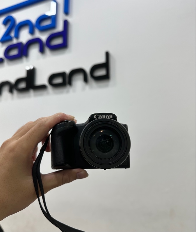 Máy ảnh Canon PowerShot SX400 IS - Màu đen - Ngoại hình 97% - Thấu kính mốc bụi trong, màn ám theo thời gian sử dụng,mất cao su nắp cổng - Kèm túi + Thẻ nhớ 4G + 1 adapter sạc + 2 pin ( 1 pin new, 1 pin chai )