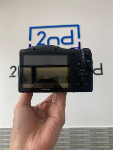 Máy ảnh Canon Powershot SX430IS - Màu đen - Ngoại hình: 97% - Trầy xước, lens bụi trong, mốc rễ - Body, kèm sạc 2