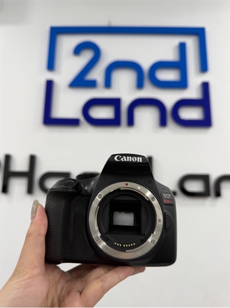 Máy ảnh Canon Rebel T6 (1300D) - Màu đen - Ngoại hình 97% - - Kèm 1 thẻ nhớ 8GB , 1 sạc , 1 pin , túi đựng