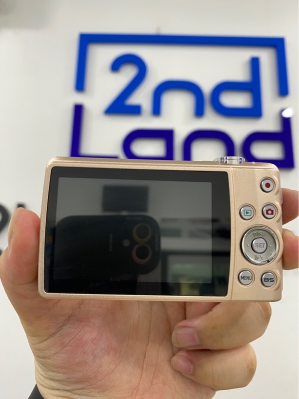 Máy ảnh Casio Exilim EX-Z270 - Màu hồng - Ngoại hình 97% - Màn trầy xước nhẹ, viền lens trầy nhẹ, giữ nút chụp nghe tiếng rít rít, bụi trong - Kèm pin, 1 sạc linh kiện, 1 thẻ nhớ micro SD 4gb, sạc, đầu đọc thẻ