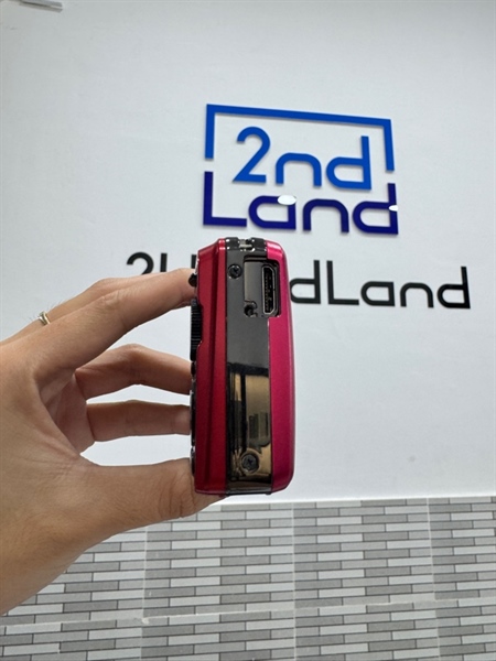 Máy ảnh Digital Samsung SL202 - Màu hồng - Ngoại hình: 98% - Bụi trong nhẹ - Body, kèm sạc + túi + thẻ nhớ 2 GB 1