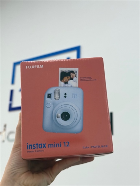 Máy ảnh Fujifilm Instanx Mini 12 - Màu xanh nhạt - Open box