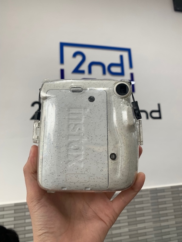 Máy ảnh Fujifilm Instax Mini 11 - Màu trắng - Ngoại hình: 97% - Ố - Kèm ốp 1