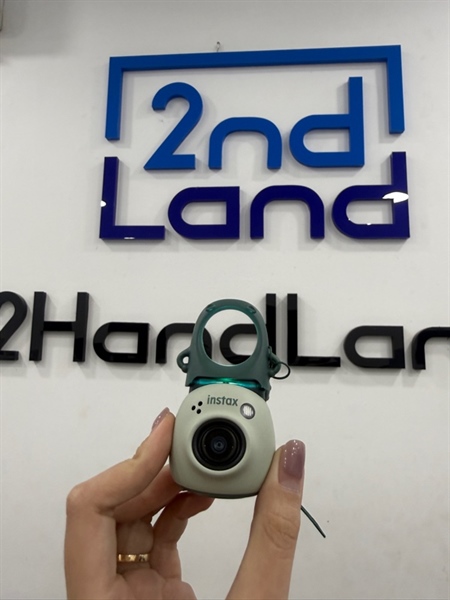 Máy ảnh Fujifilm instax pal - Màu xanh ngọc - Ngoại hình 98% - Kèm sạc linh kiện