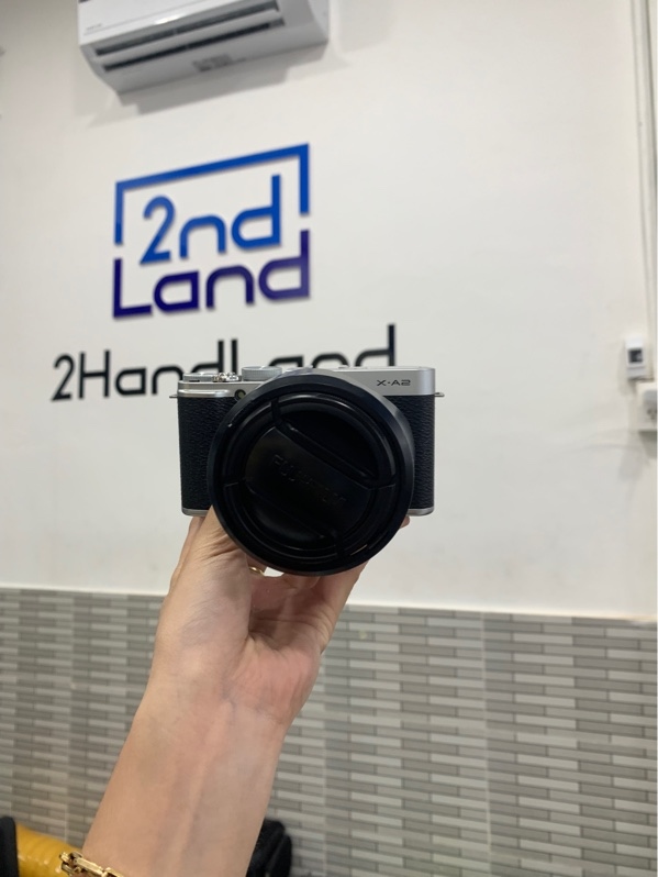Máy ảnh Fujifilm x-a2 - Màu bạc - Ngoại hình: 98% - Fullbox + lens kit xc16-50mm F3.5-5.6 OIS II