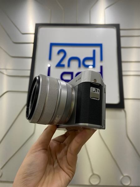 Máy ảnh Fujifilm X-A5 - Màu xám - Ngoại hình: 97% - Màn xước - Kèm lens kit 15-45mm OIS PZ 1