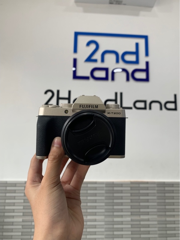 Máy ảnh Fujifilm X-T200 - Màu vàng - Ngoại hình: 98% - Kèm lens kit 15-45mm OIS PZ + 1 pin