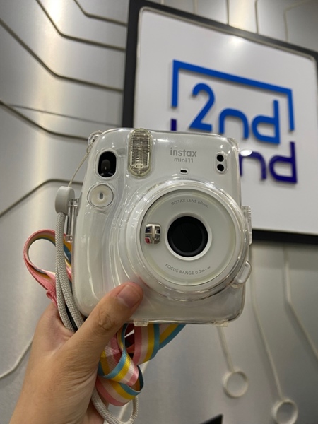 Máy ảnh Instax Mini 11 - Màu trắng - Ngoại hình: 97% - Kèm case