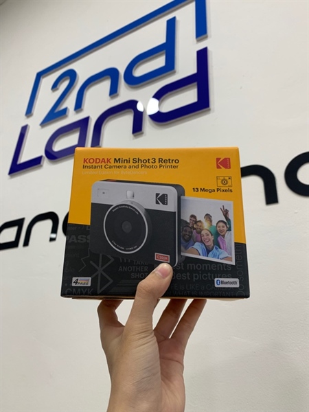 Máy ảnh Kodak Mini Short 3 C300R - Màu đen - Newseal 1