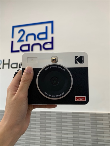 Máy ảnh Kodak Mini Shot 3 Retro ByteDance Limited Edition - Màu đen - Ngoại hình: 98% - Box, kèm 1 bộ film thay thế