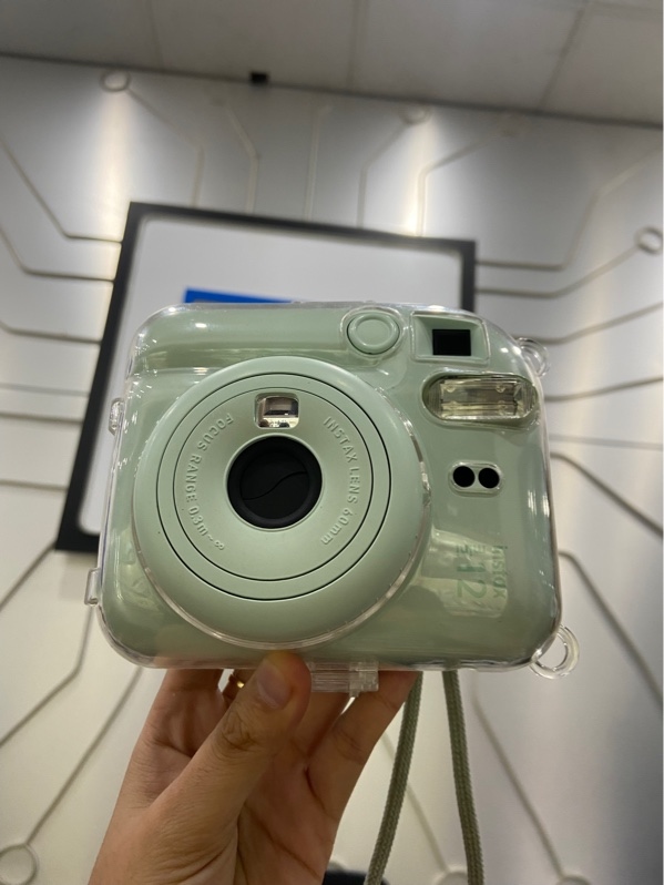 Máy ảnh lấy liền Fujifilm Instax Mini 12 - Màu xanh lá nhạt - Ngoại hình: 97% - Hơi xước - Body