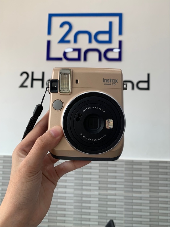 Máy ảnh lấy liền Fujifilm instax mini 70 - Màu nâu - Ngoại hình: 98% - Body