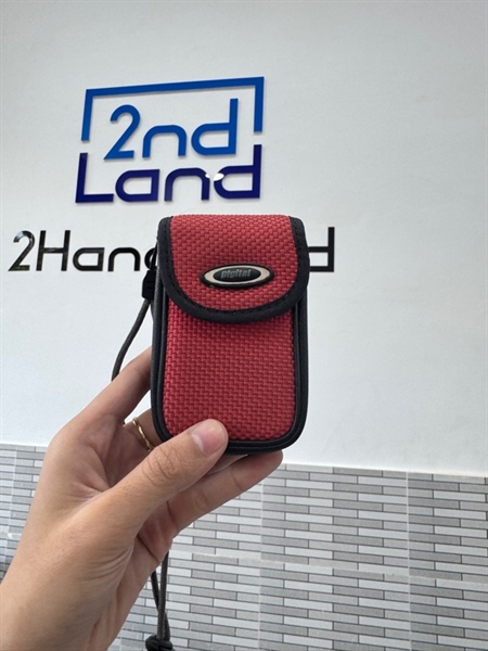 Máy ảnh Lumix DMC-TS20 - Màu đỏ - Ngoại hình 97% - Không có pin - Body