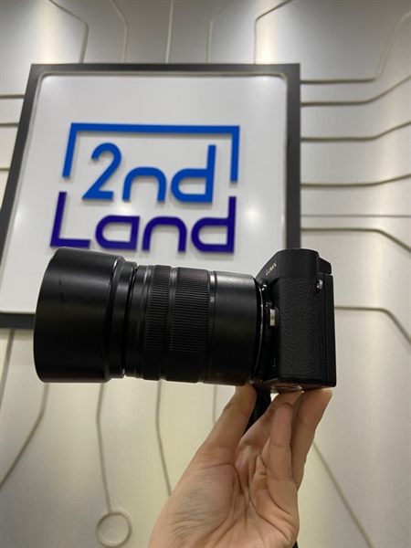 Máy ảnh Lumix LDC-GF9 - Màu đen - Ngoại hình: 98% - Kèm 2 pin + sạc + lens kit Lumix 45-105mm