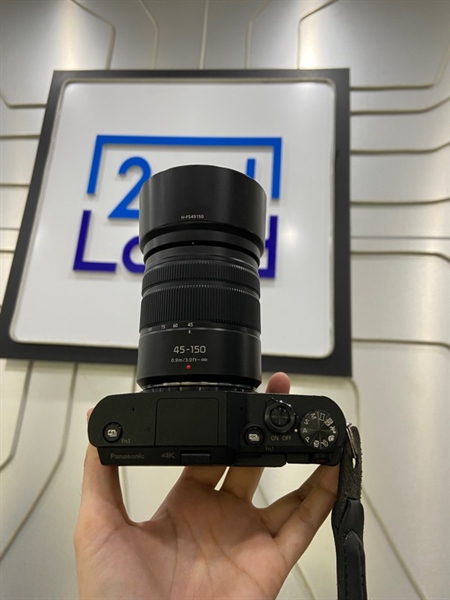 Máy ảnh Lumix LDC-GF9 - Màu đen - Ngoại hình: 98% - Kèm 2 pin + sạc + lens kit Lumix 45-105mm