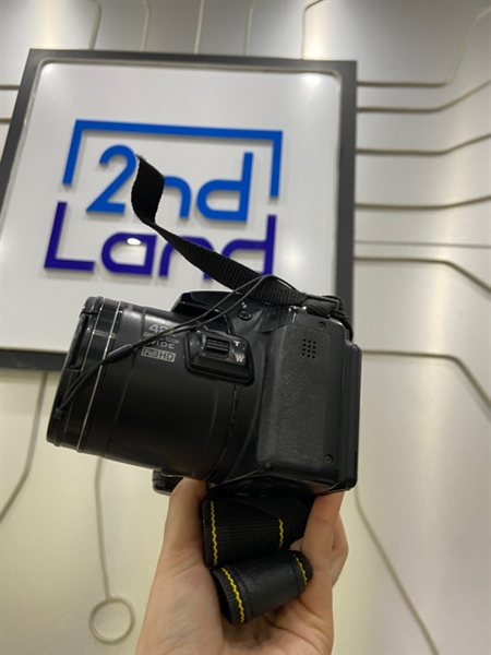 Máy ảnh Nikon Coolpix PS10 - Màu đen - Ngoại hình: 97% - Chết Flash, lens rễ nặng, phai màu, màn LV trầy, màn tối viền - Kèm sạc + thẻ 32GB + 1 pin 1