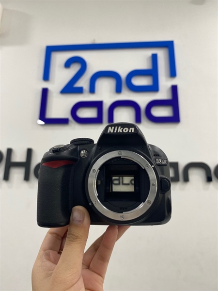 Máy ảnh Nikon D3100 - Màu đen - Ngoại hình 97% - Màn tối viền , tróc phím , mất chốt giữ pin - Kèm 1 sạc , 1 pin , không thẻ nhớ , lens nikon 18-55mm 1:3.5-5.6G VR AF-S DX Nikkor 1