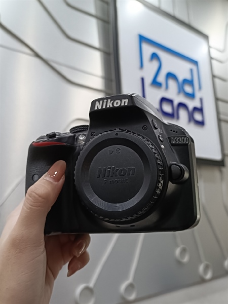 Máy ảnh Nikon D3300 - Màu Đen - Ngoại hình 97% - Kèm 1 sạc + 1 Pin