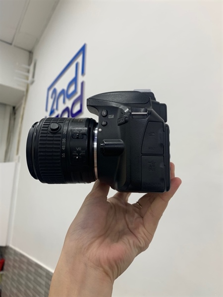 Máy ảnh Nikon D3300 - Màu đen - Ngoại hình: 98% - Body, kèm lens nikon 18-55mm 1