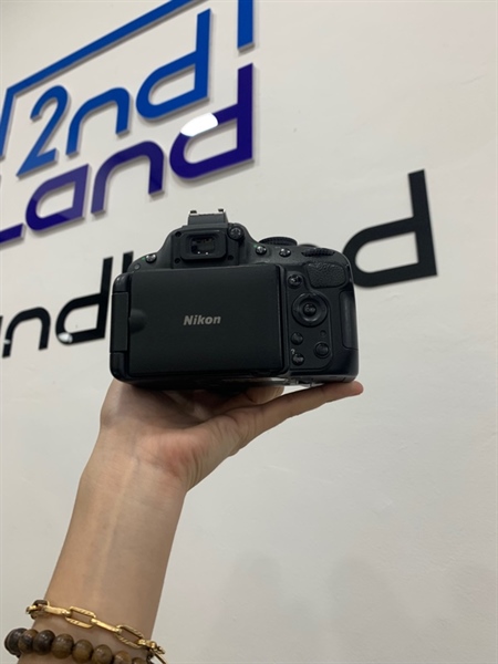 Máy ảnh Nikon D5100 - Màu đen - Ngoại hình: 98% - Màn ám vàng, 14k shot - Body, kèm lens 18-55mm, F/3.5-5.6G + sạc 2