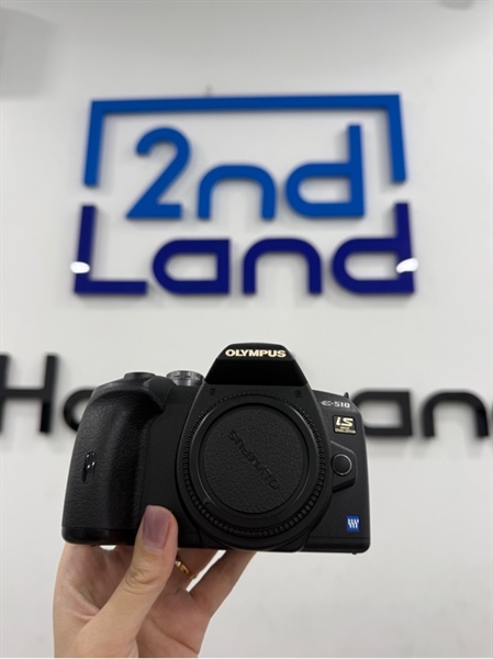 Máy ảnh Olympus E510 - máy Nhật - Màu đen - Ngoại hình 98% - Màn ám vàng - Kèm thẻ CF 1 Gb , 1 pin , 1 sạc , lens Olympus digital 40-150mm 1:3.5-4.5 mốc nhẹ , túi 1