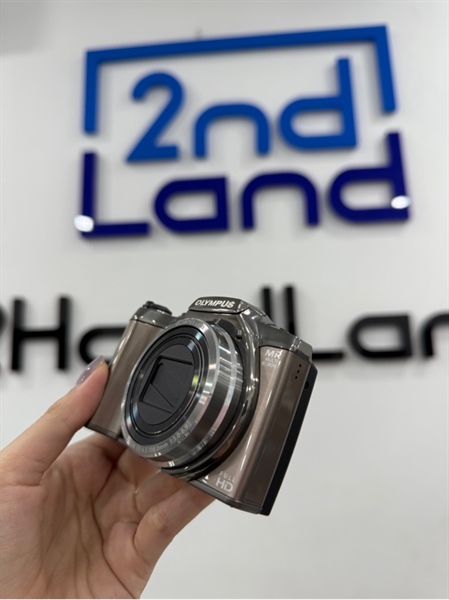 Máy ảnh Olympus SZ-31MR 16 megapixel - Màu nâu - Ngoại hình 98% - Màn trầy , màn tối nặng , ám hồng - Kèm 1 pin phồng , 1 sạc , 1 thẻ nhớ 16GB 1