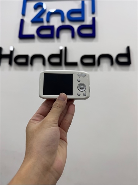 Máy ảnh Panasonic Lumix DMC S2 - Màu trắng - Ngoại hình 97% - Màn ám cam đốm - Kèm sạc + 1 pin + 1 thẻ 4gb 2