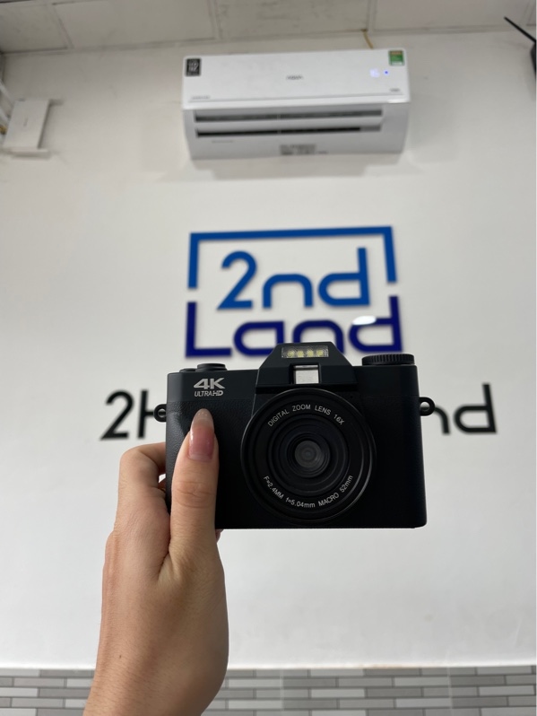 Máy ảnh Retro Noname 48mp - Màu đen - Ngoại hình: 98% - Body