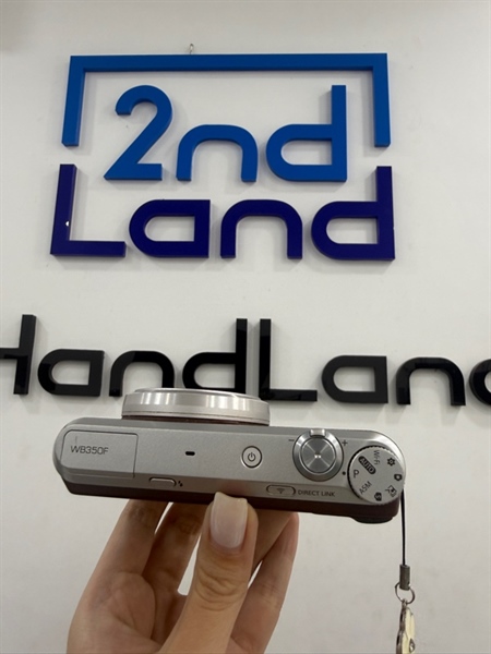 Máy ảnh Samsung WB350F - Màu nâu - Ngoại hình 98% - Máy liệt cụm phím - Kèm 1 sạc , 2 pin 1