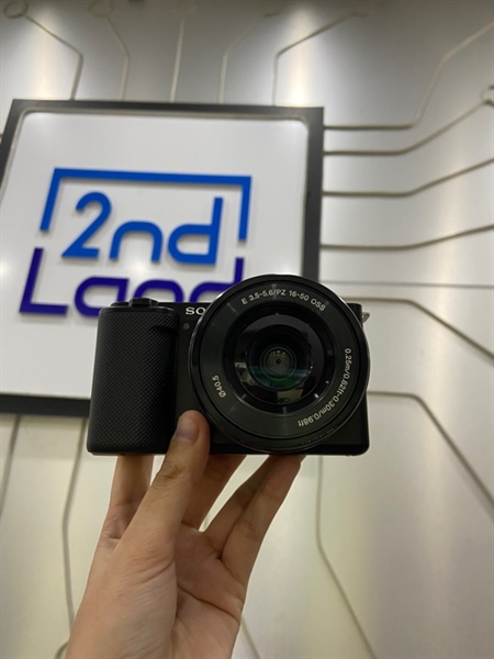 Máy ảnh Sony A ZV-E10 - Màu đen - Ngoại hình: 98% - Kèm Lens kit 16-50OSS E3.5-5.6/PZ, 0.25mmft-0.30m/0.98ft + 1 pin + 1 sạc