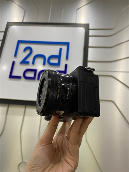 Máy ảnh Sony A ZV-E10 - Màu đen - Ngoại hình: 98% - Kèm Lens kit 16-50OSS E3.5-5.6/PZ, 0.25mmft-0.30m/0.98ft + 1 pin + 1 sạc 1