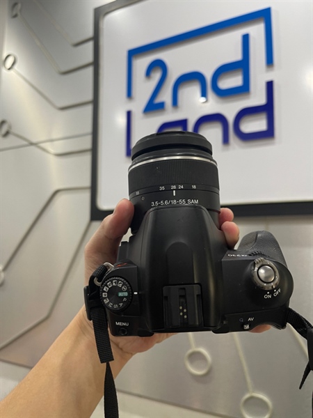 Máy ảnh Sony A230 - Lens Sony 18-55mm - Đen - Ngoại hình: 98% - DSLR-A230 - Bị lỗi smos - Kèm: Không sạc 1 cục pin, 1 thẻ nhớ 16GB