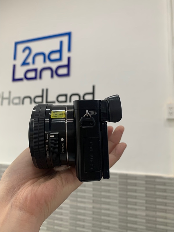 Máy ảnh Sony A6000 - 21k shoot - Màu đen - Ngoại hình: 97,5% - Bụi trong ống ngắm - Kèm lens kit+ pin+ sạc