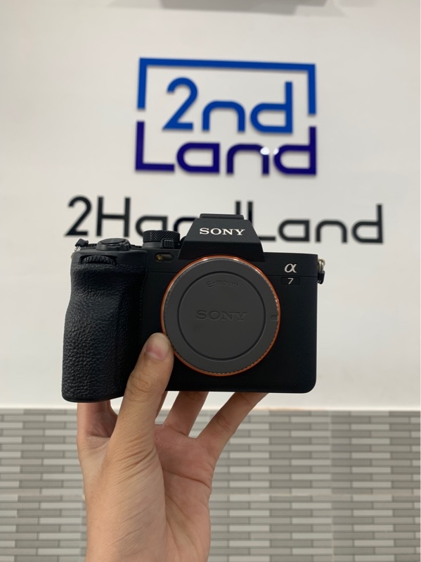 Máy ảnh Sony A7 Mark 4 - 5K shot - Màu be - Ngoại hình: 98.5% - Kèm 2 pin + sạc