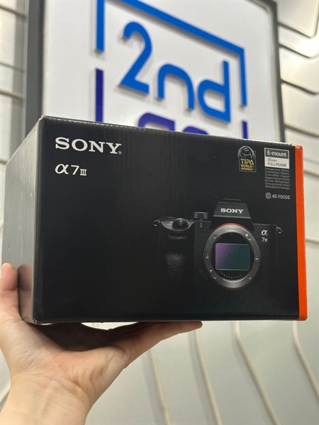 Máy ảnh Sony A7 Mark III - Màu đen - Ngoại hình 99% - Fullbox kèm sạc + pin, không thẻ nhớ