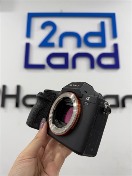 Máy ảnh Sony Alpha 7S Mark 2 - 9K Shoot - Màu đen - Ngoại hình 97% - Máy trầy xước , cao su mòn , tróc sơn - Kèm 1 pin , sạc 1