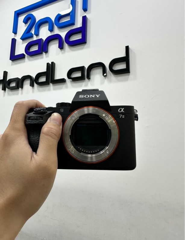 Máy ảnh Sony Alpha A7 II (Alpha 7 Mark II) - Màu đen - Ngoại hình 98% - Dưới 5k lần chụp - Kèm 2 pin (1 hãng 1 for) + Sạc