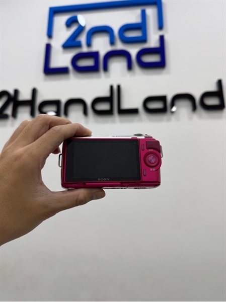 Máy ảnh Sony Alpha NEX-C3 - Màu hồng - Ngoại hình 97% - Kèm sạc + 1 pin + 1 thẻ 32GB + Kèm lens Sony SEL 18-55mm F/3.5-5.6 OSS 2