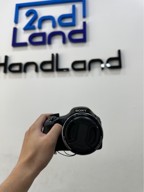 Máy ảnh Sony Cyber-Shot DSC-H400 - Màu đen - Ngoại hình 97% - Thấu kính máy màn mốc , chữ phai, ốc oxy hoá, núm chế độ mờ chữ, núm xoay hơi lỏng - Fullbox