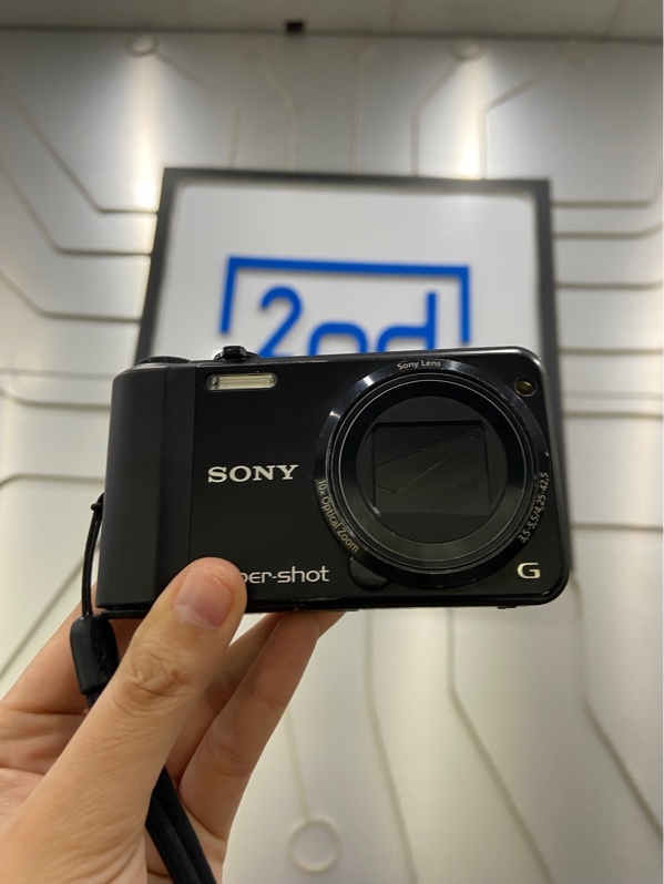 Máy Ảnh Sony Cyber Shot-DSC-H70 - Màu đen - Ngoại hình: 97% - Kèm túi 1 + Thẻ Nhớ 8GB + 2 Pin + 1 Sạc