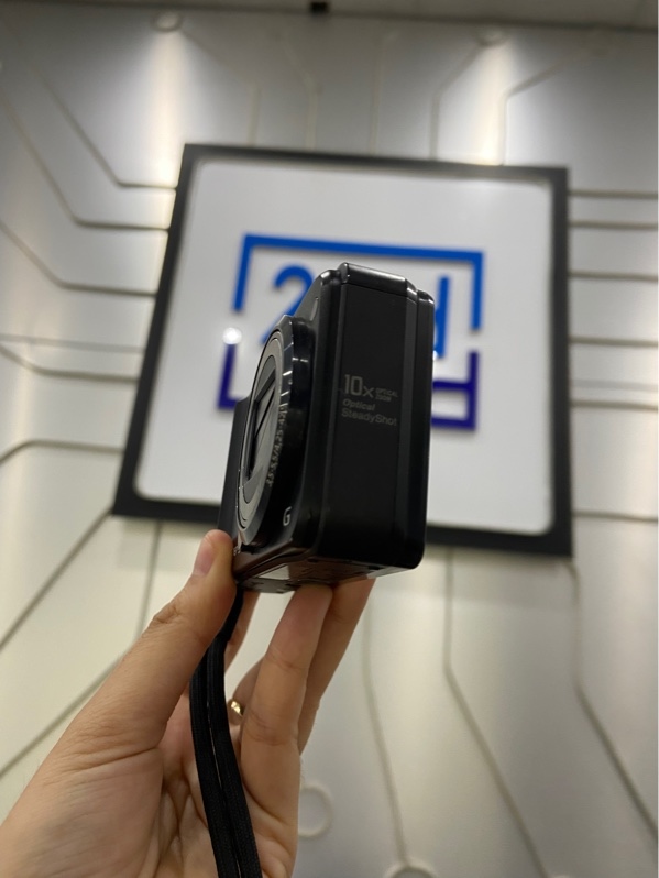 Máy Ảnh Sony Cyber Shot-DSC-H70 - Màu đen - Ngoại hình: 97% - Kèm túi 1 + Thẻ Nhớ 8GB + 2 Pin + 1 Sạc