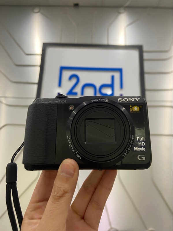 Máy ảnh sony cyber-shot DSC-HX20V - Màu đen - Ngoại hình: 97% - Viền ám vàng, zoom 1 đốm đen nhỏ - Kèm 1 pin, thẻ nhớ 8gb