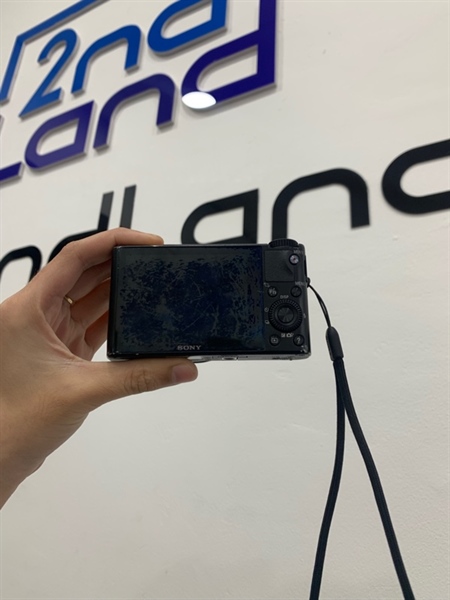 Máy ảnh Sony Cyber-shot DSC-RX100 - Màu đen - Ngoại hình: 96% - Trầy cấn sườn, lens bụi trong, màn trầy - Body 2